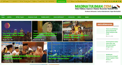 Desktop Screenshot of madinatuliman.com